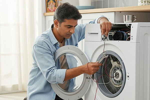 Front-load washing machine repair and service